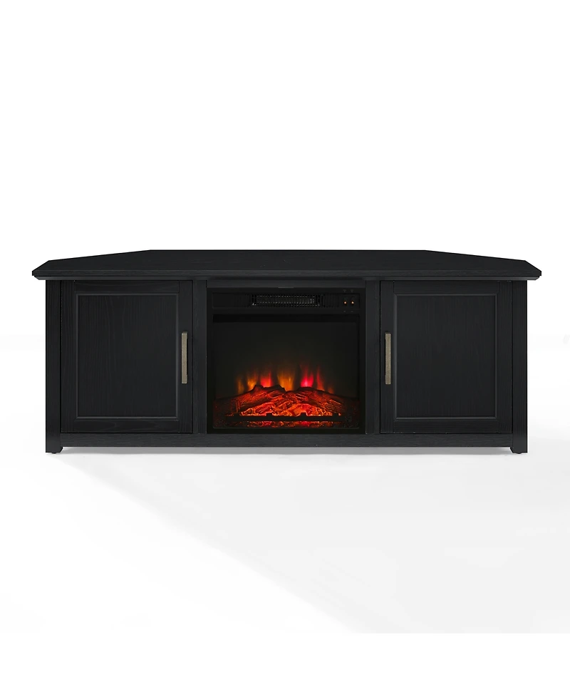Camden 58" Corner Tv Stand with Fireplace