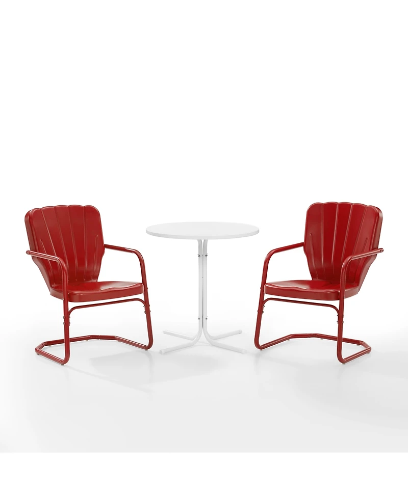 Ridgeland 3 Piece Outdoor Bistro Set