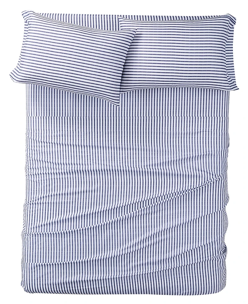 Truly Soft Printed Microfiber 4-Pc. Sheet Set