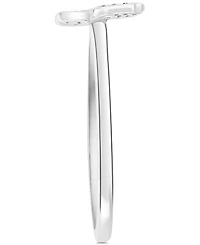 Effy Diamond Butterfly Ring (1/10 ct. t.w.) in Sterling Silver or 14k Gold-Plated Sterling Silver