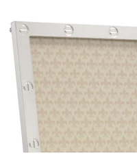 High Quality Polished Cast Metal Picture Frame - Screw Head Design, 5" x 7"
