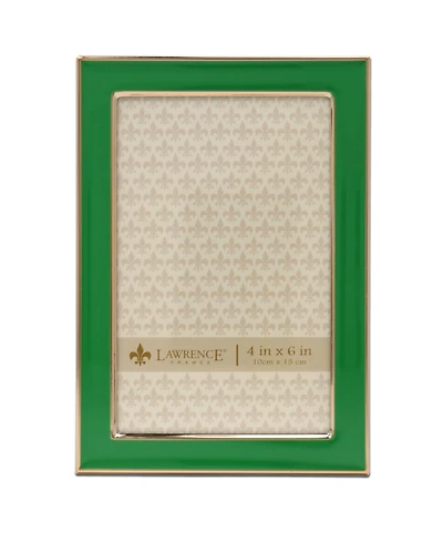 Metal and Enamel Picture Frame