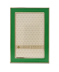 Metal and Enamel Picture Frame