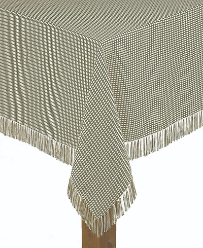 Lintex Homespun Sage 100% Cotton Tablecloth 52"X52"