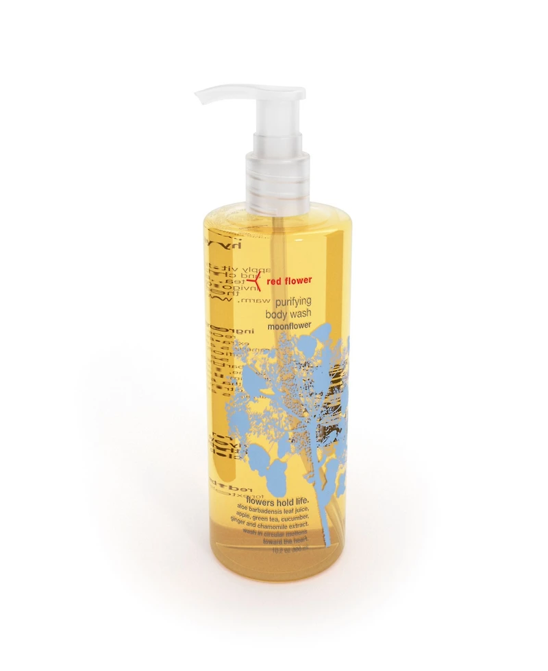 Red Flower Moonflower Purifying Body Wash, 10.2 oz.