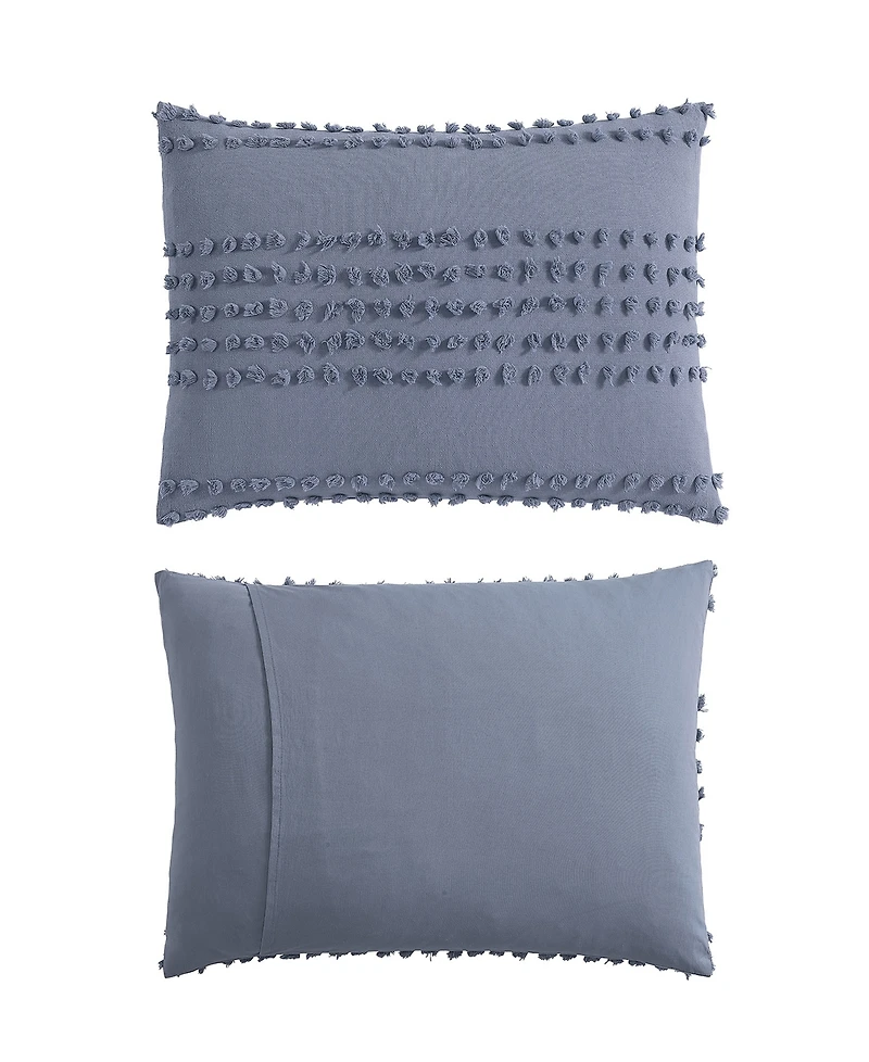 Swift Home Magnificent Marilla Dot 5 Piece Comforter Set, Full/Queen