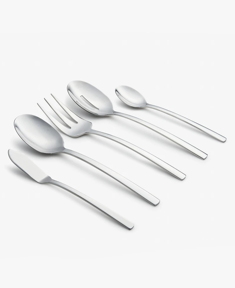 Cambridge Silversmiths Beacon Mirror 45-Piece Flatware Set, Service for 8