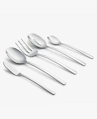 Cambridge Silversmiths Beacon Mirror 45-Piece Flatware Set, Service for 8