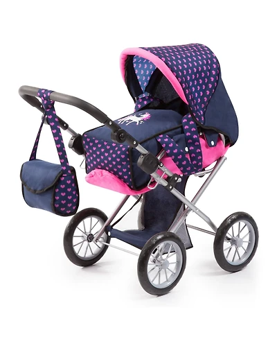 Baby Doll City Star Pram in Polka Dots