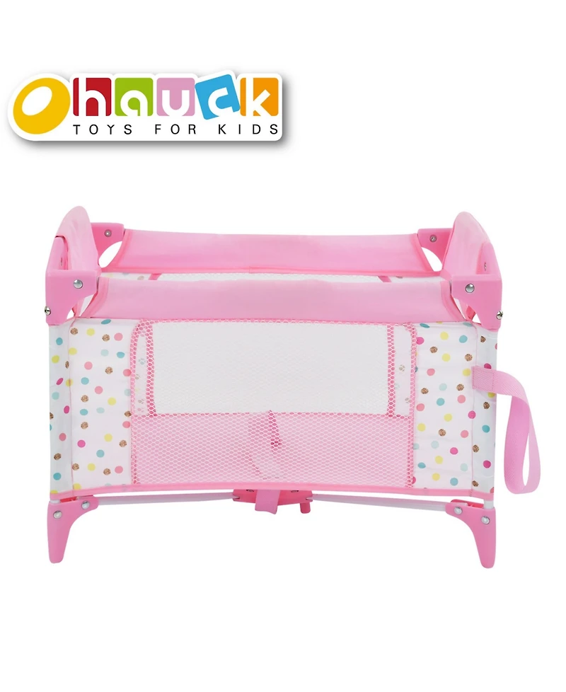 Love Heart Doll Play Yard Baby Doll Accessory - Folds for Easy Storage and Travel