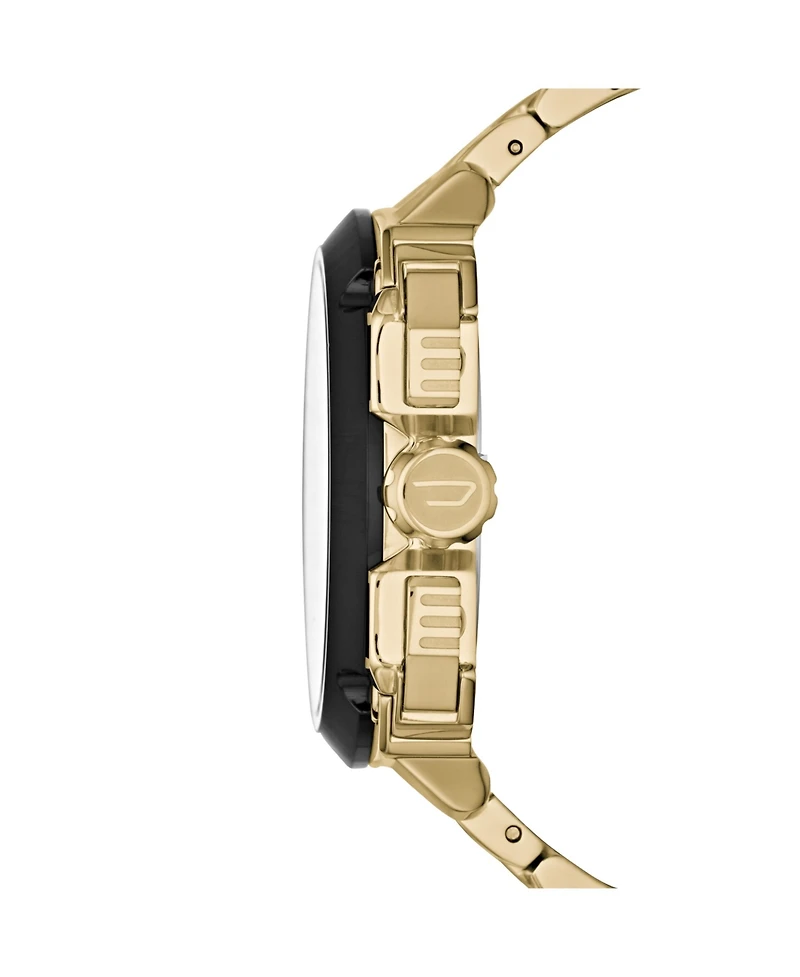 Diesel Chronograph Gold-Tone Stainless Steel Watch 55mm