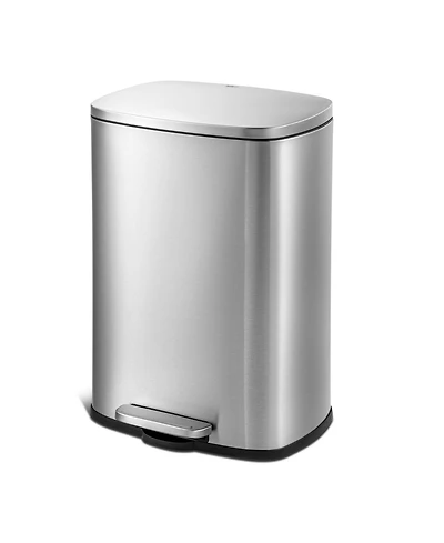 Qualiazero 50L / 13.2 Gallon Rectangular Step Can