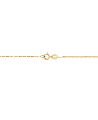 Polished 18" Mariner in 10K Yellow Gold