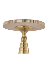 Celeste Ribbed Side Table