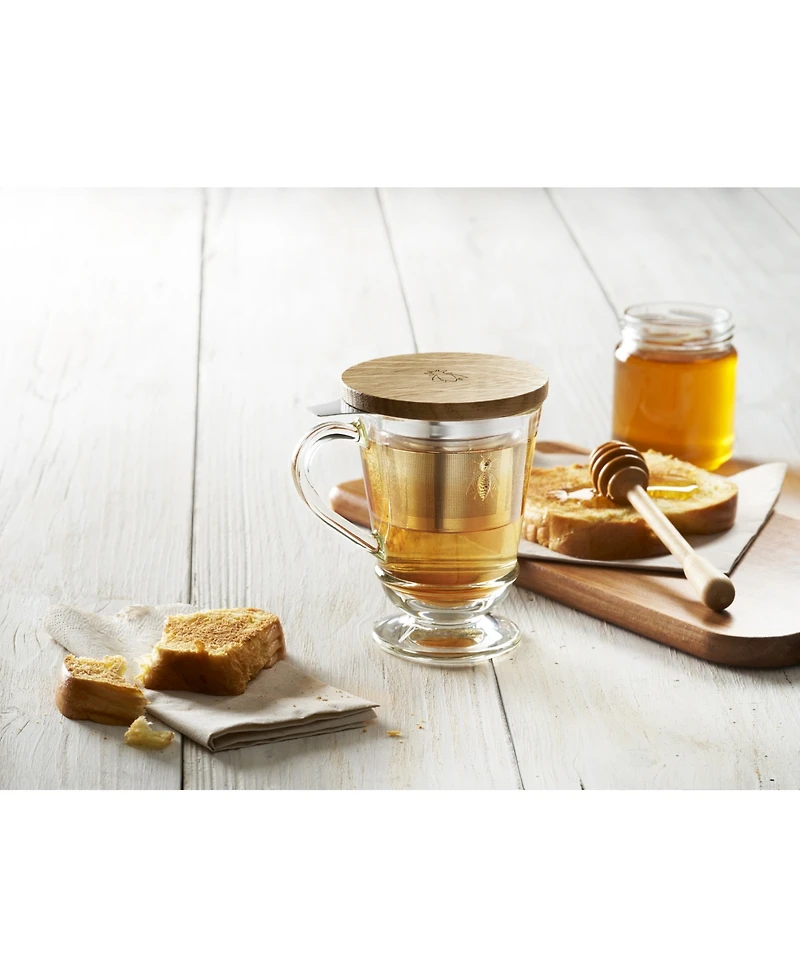 La Rochere Napoleon Bee 14 Ounce Tea Cup, Infuser and Lid