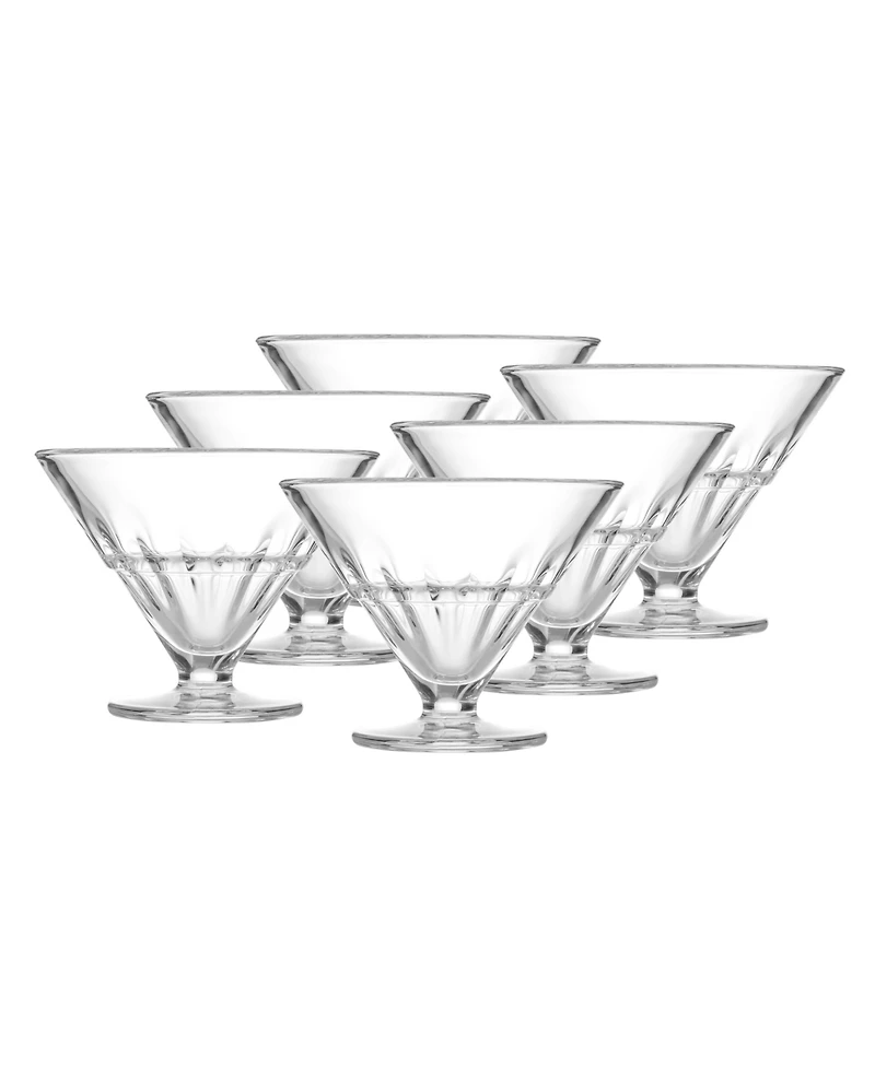 La Rochere Excelsior 12 Ounce Ice Cream Bowl, Set of 6