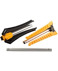 Homeitusa Foldable Clothes Drying Rack in Yellow - Portable Garment Drying Rack - Foldable Clothing Rack for Drying Clothes