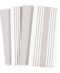 Madison Waffle Kitchen Towel, Set of 4