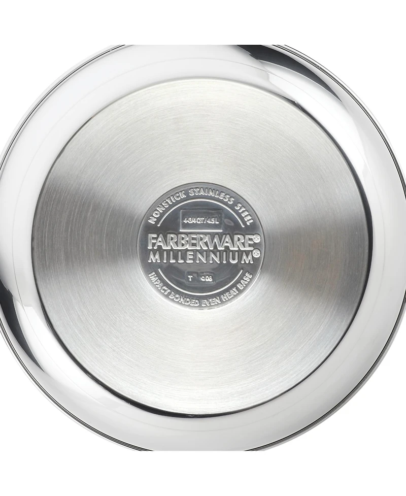 Farberware Millennium Stainless Steel Nonstick 10-Pc. Cookware Set