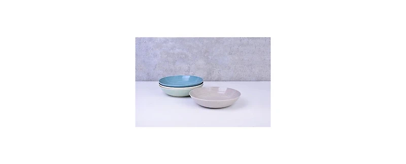 Sango Siterra Dinner Bowls, Set of 4