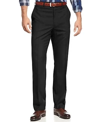 Michael Kors Men's Big and Tall Solid Classic-Fit Stretch Dress Pants