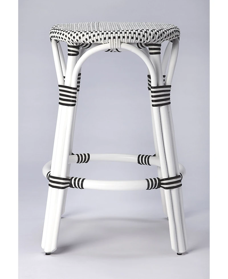 Butler Specialty Tobias and Rattan Counter Stool
