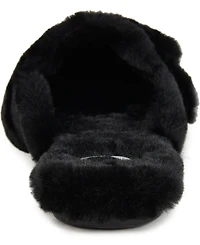 Journee Collection Women's Faux Fur Eara Slipper
