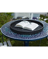 Artifacts Rattan Round Tray
