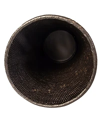 Artifacts Trading Company Rattan Round Umbrella Basket