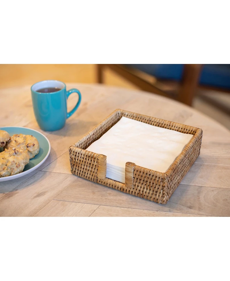 Artifacts Rattan Napkin Holder