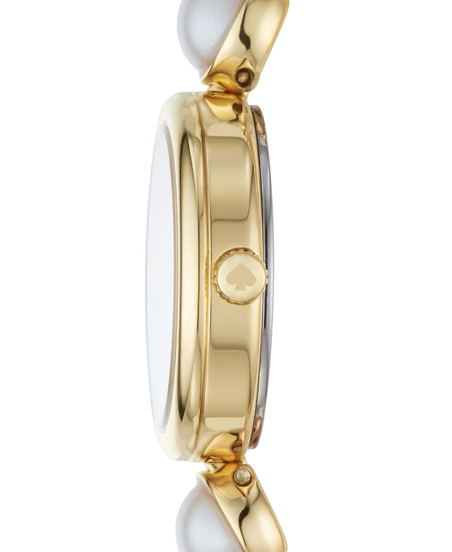 Kate spade new york Monroe Gold-Tone Stainless Steel & Faux  display picture 2