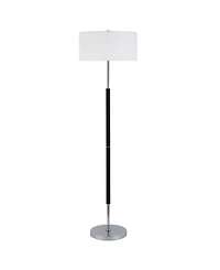 Hudson & Canal 61.5" Metal Simone 2-Light Floor Lamp