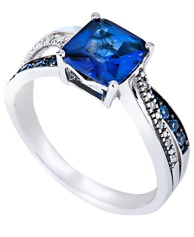 Women's Diamond Accent Ring in Sterling Silver