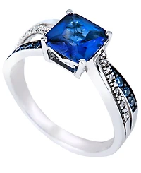 Women's Diamond Accent Ring in Sterling Silver