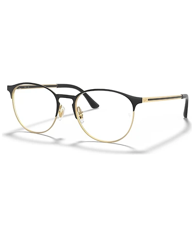 Ray-Ban RB6375 Optics Unisex Round Eyeglasses