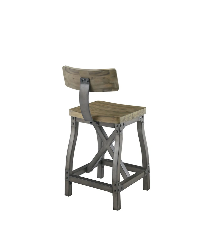 Martha Stewart Collection Lancaster Counter Stool with Back