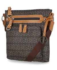 Giani Bernini Block Signature Crossbody, Exclusively at Macy's