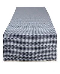 Design Imports Farmhouse Gingham Table Runner