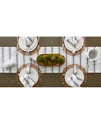 Design Imports Zig Dobby Stripe Napkin, Set of 6