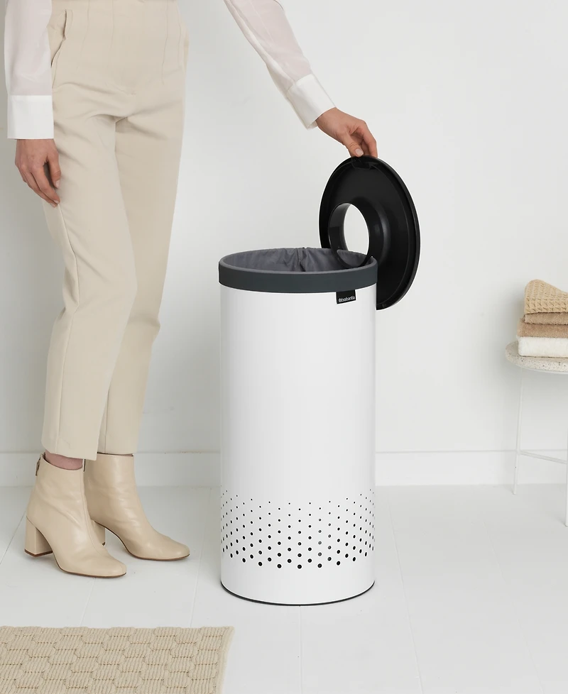 Brabantia 9.2-Gallon Laundry Hamper with Lid