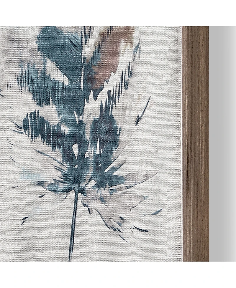 Painterly Feathers Framed Canvas Wall Art, Set of 2