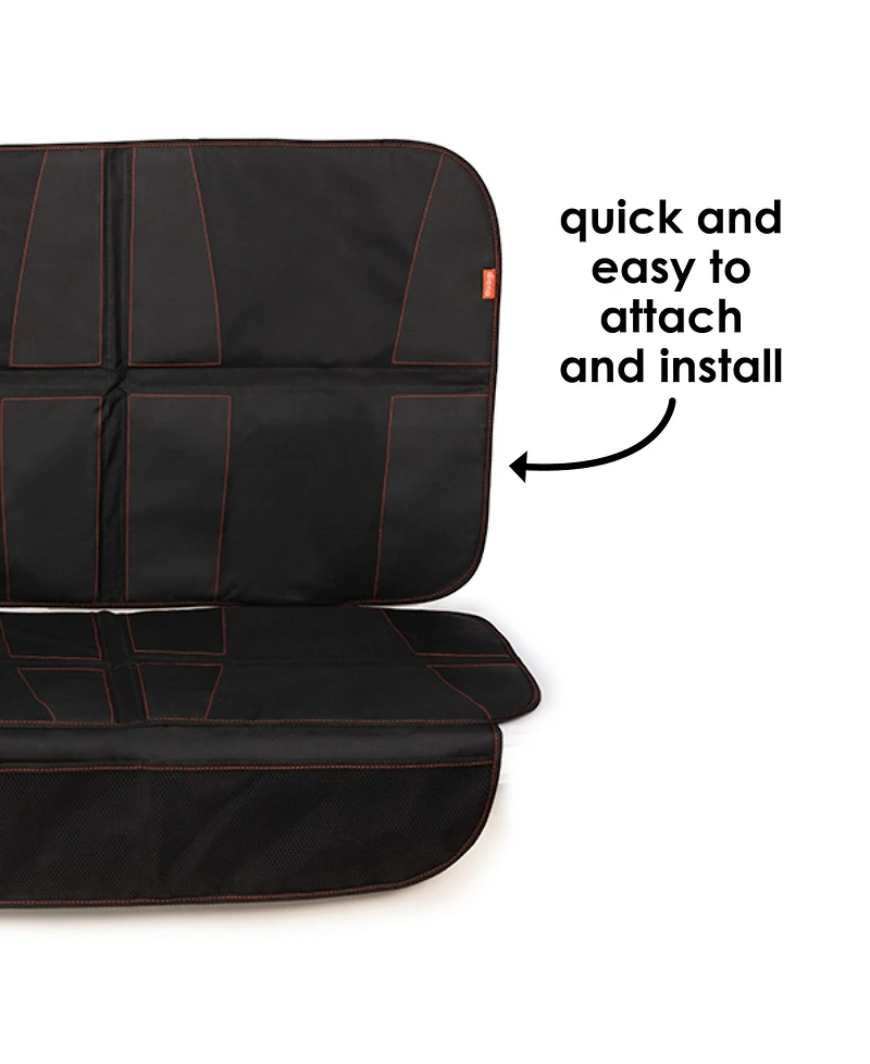 Diono Ultra Mat Fits3 Across Extra Large Car Seat Protector, Water Resistant