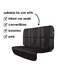 Diono Ultra Mat Fits3 Across Extra Large Car Seat Protector, Water Resistant