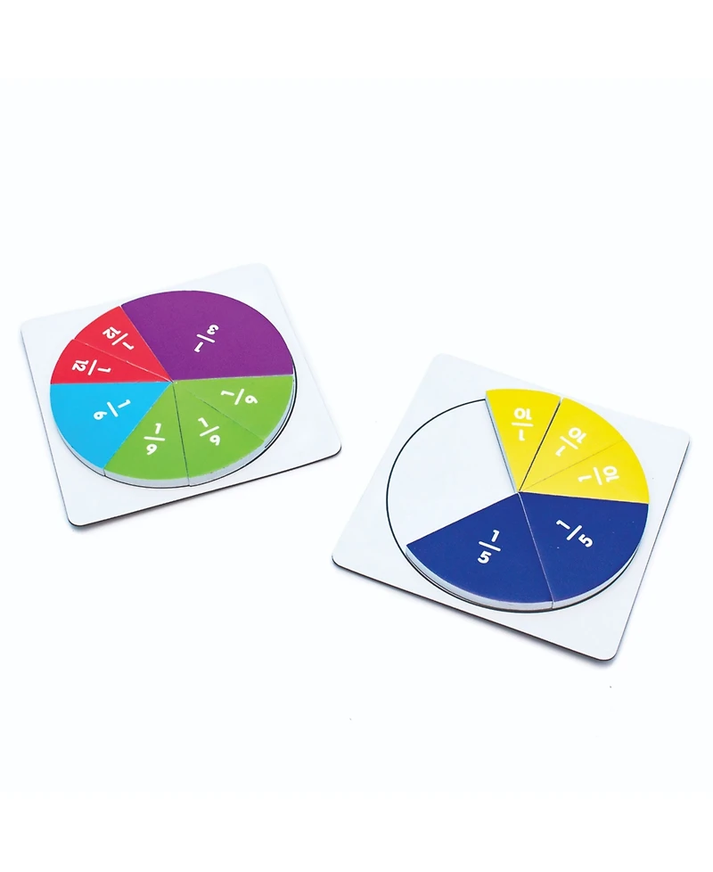 Junior Learning Fraction Segments - Magnetic Activities Learning Set