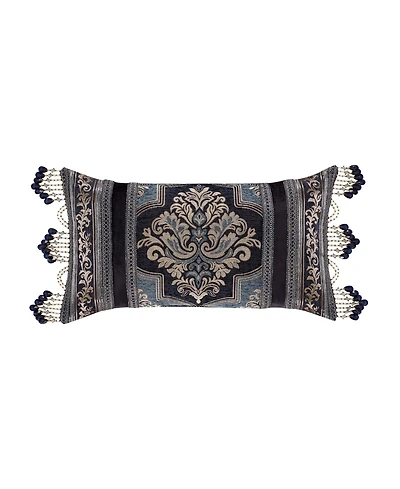 J Queen New York Middlebury Boudoir Decorative Pillow, 12" x 19"