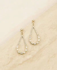Ettika Crystal Teardrop Earrings