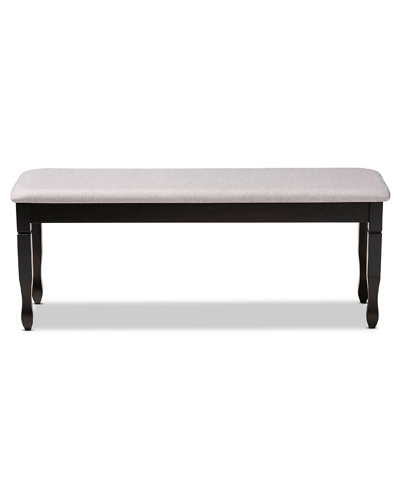 Corey Modern and Contemporary Fabric Upholstered Dining Bench