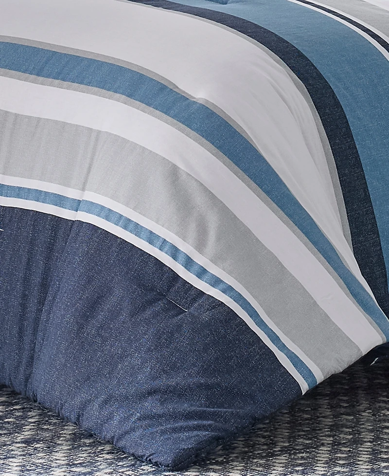 Nautica Westport Reversible 4-Piece Comforter Set, Twin/Twin Xl