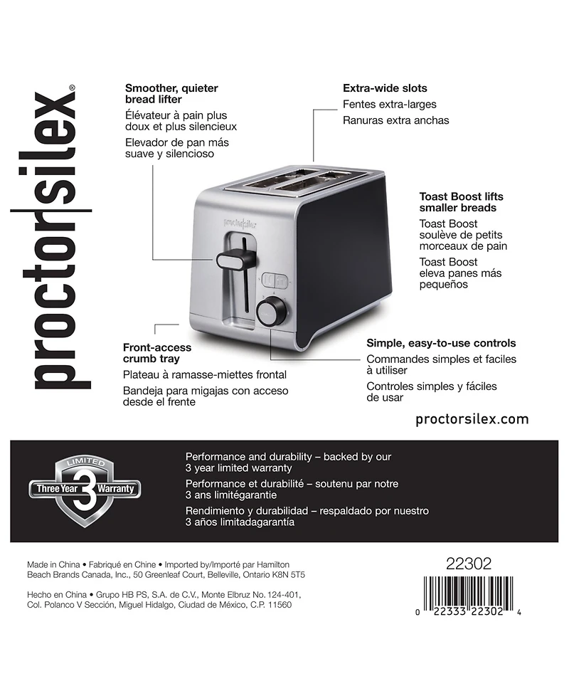 Proctor Silex 2-Slice Toaster