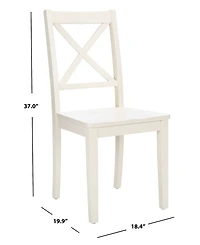 Silio X-Back Dining Chair, Set of 2